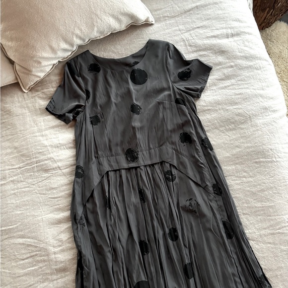 Silk Maxi Dress - Picture 2 of 7